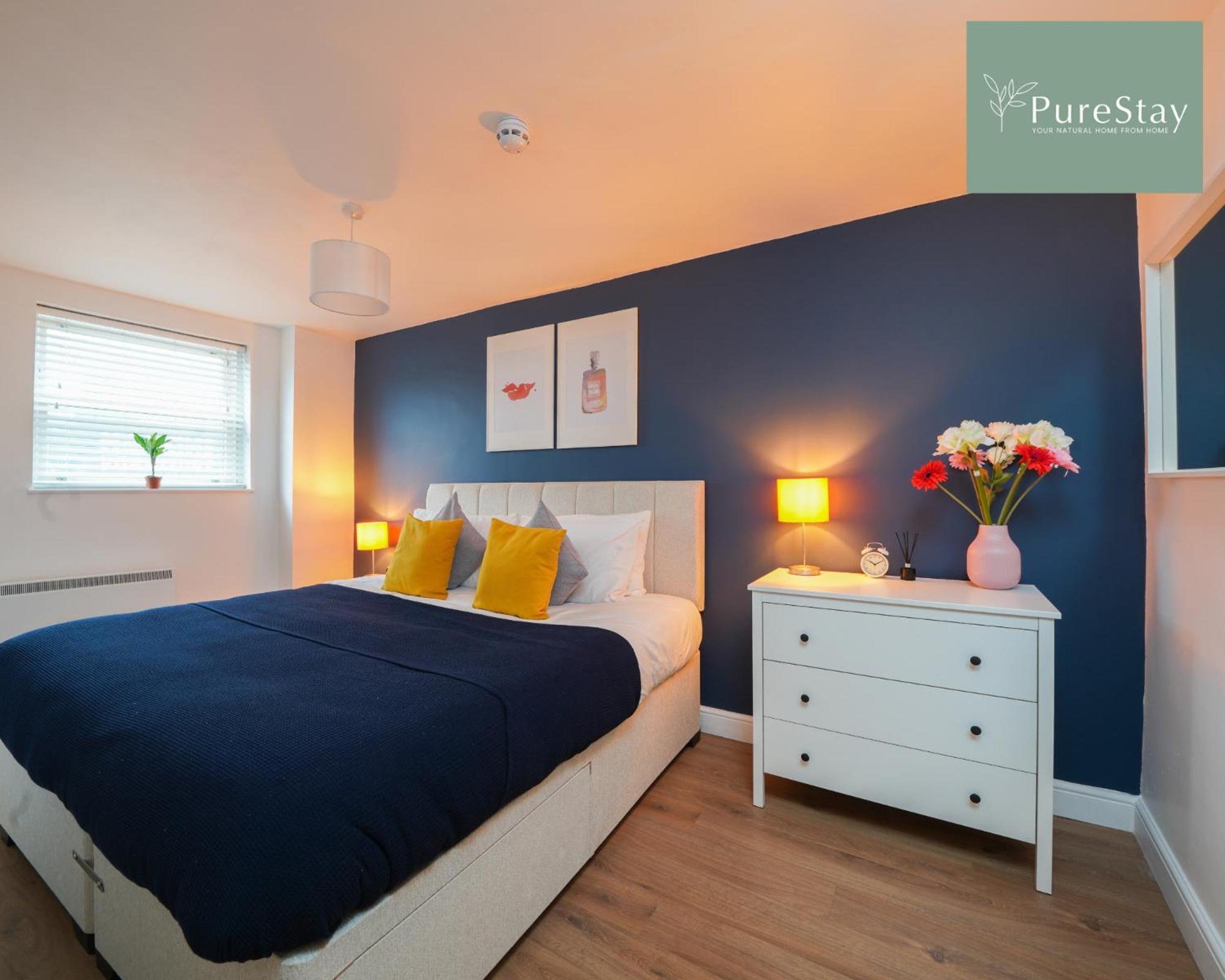 Stunning Two Bed Leamington Apartment With Free Wifi By Purestay Short Lets & Serviced Accommodation Luaran gambar
