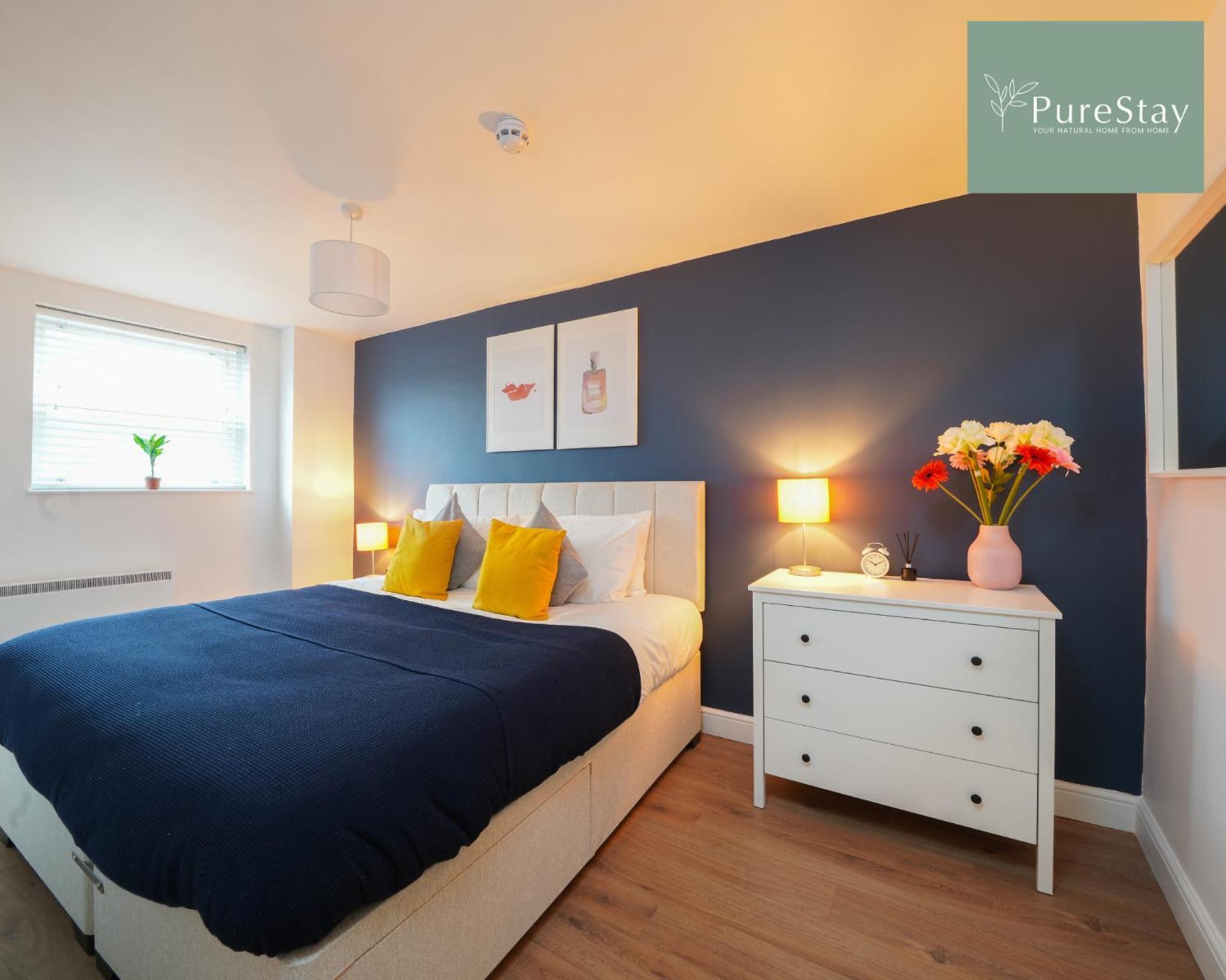 Stunning Two Bed Leamington Apartment With Free Wifi By Purestay Short Lets & Serviced Accommodation Luaran gambar