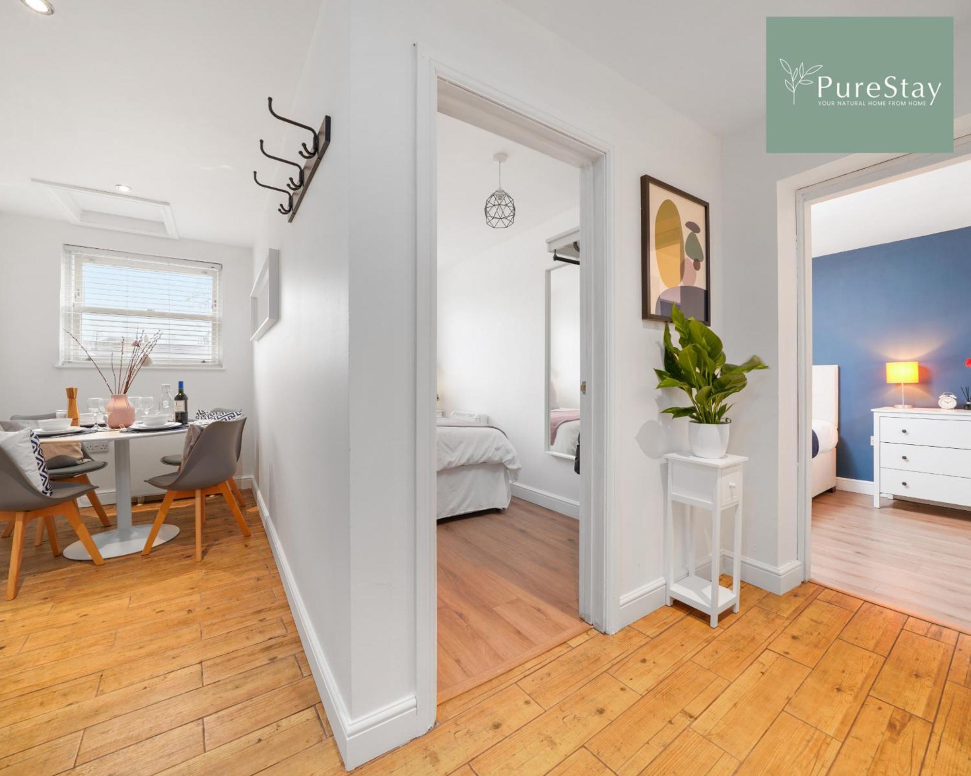 Stunning Two Bed Leamington Apartment With Free Wifi By Purestay Short Lets & Serviced Accommodation Luaran gambar