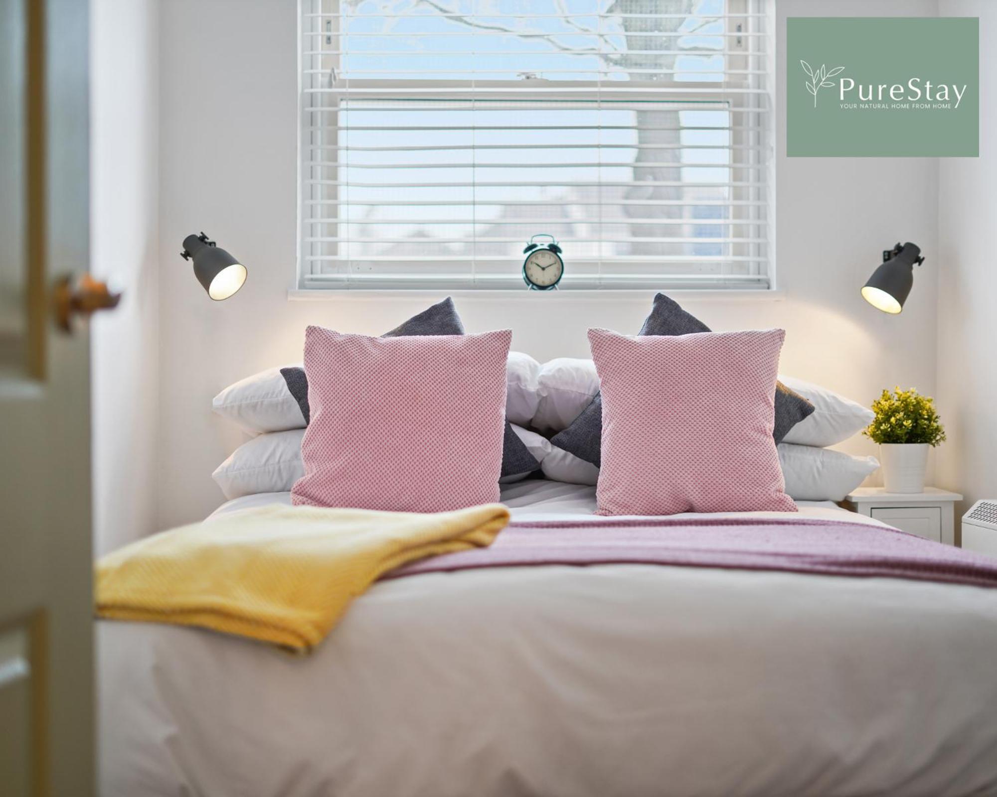 Stunning Two Bed Leamington Apartment With Free Wifi By Purestay Short Lets & Serviced Accommodation Luaran gambar