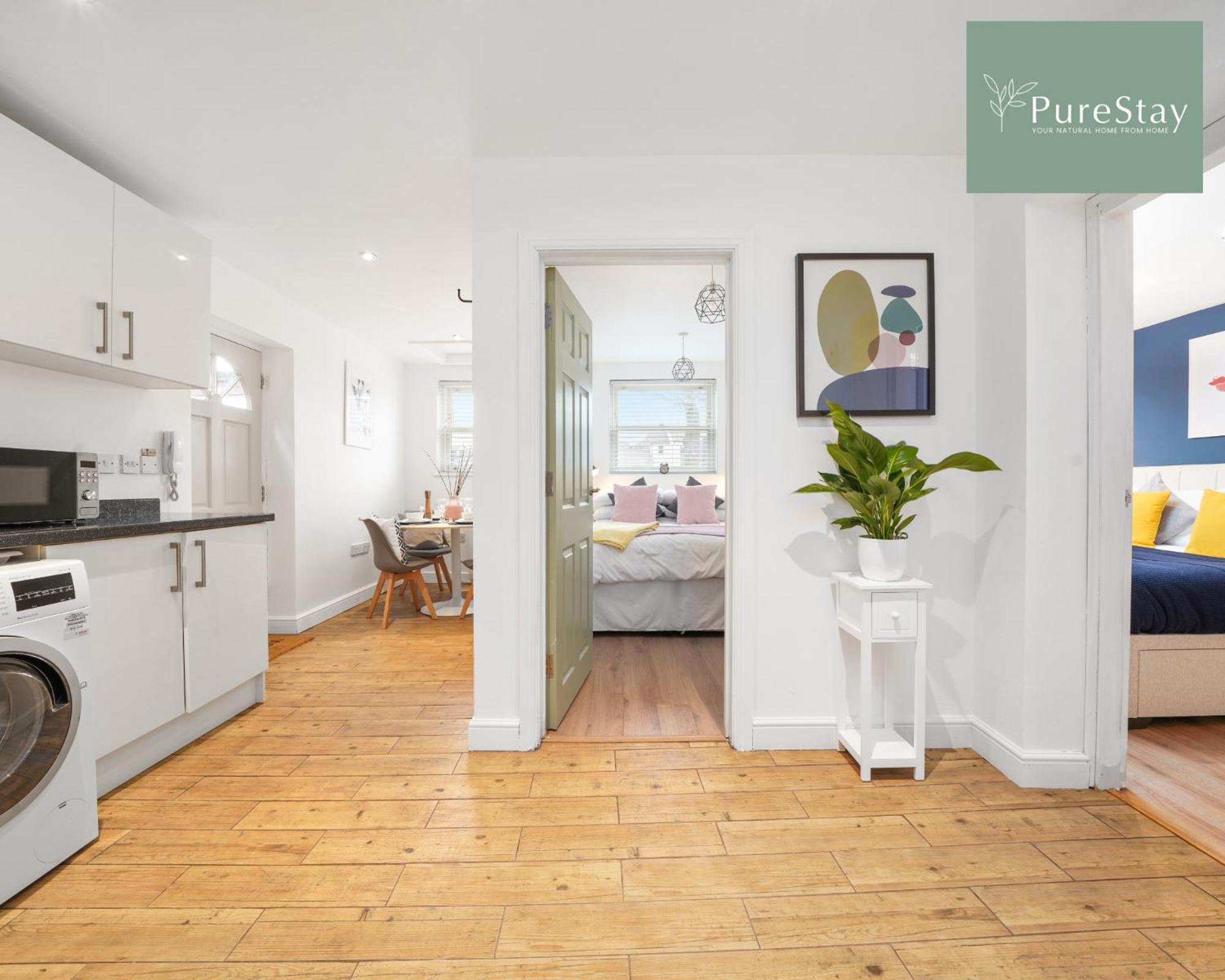 Stunning Two Bed Leamington Apartment With Free Wifi By Purestay Short Lets & Serviced Accommodation Luaran gambar