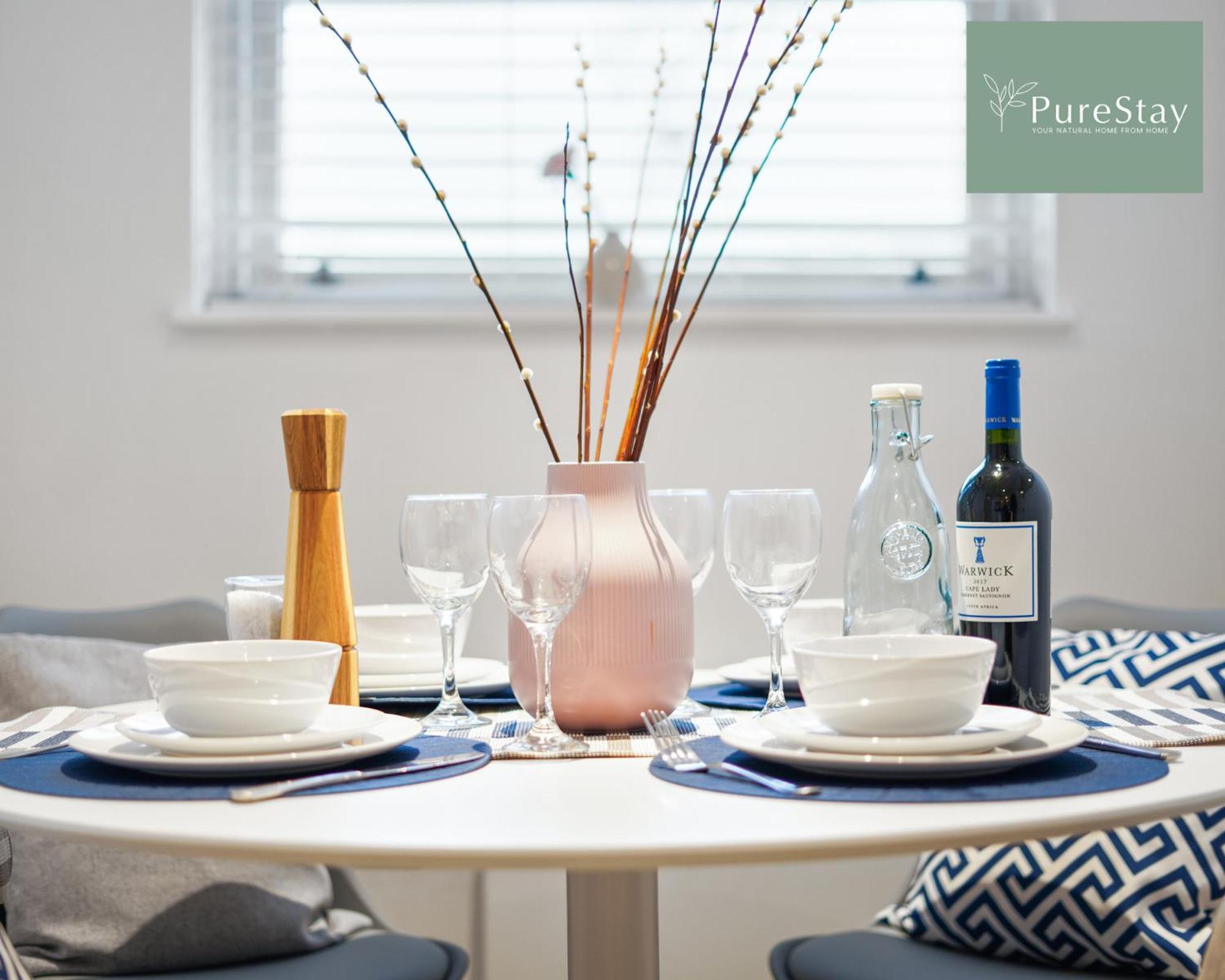 Stunning Two Bed Leamington Apartment With Free Wifi By Purestay Short Lets & Serviced Accommodation Luaran gambar