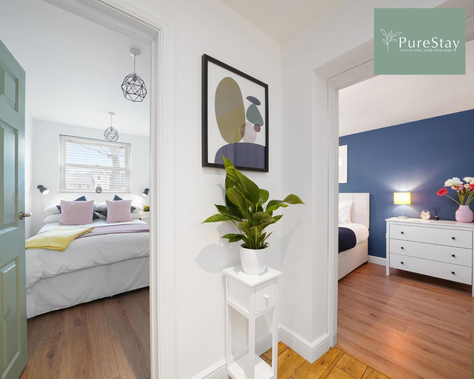 Stunning Two Bed Leamington Apartment With Free Wifi By Purestay Short Lets & Serviced Accommodation Luaran gambar