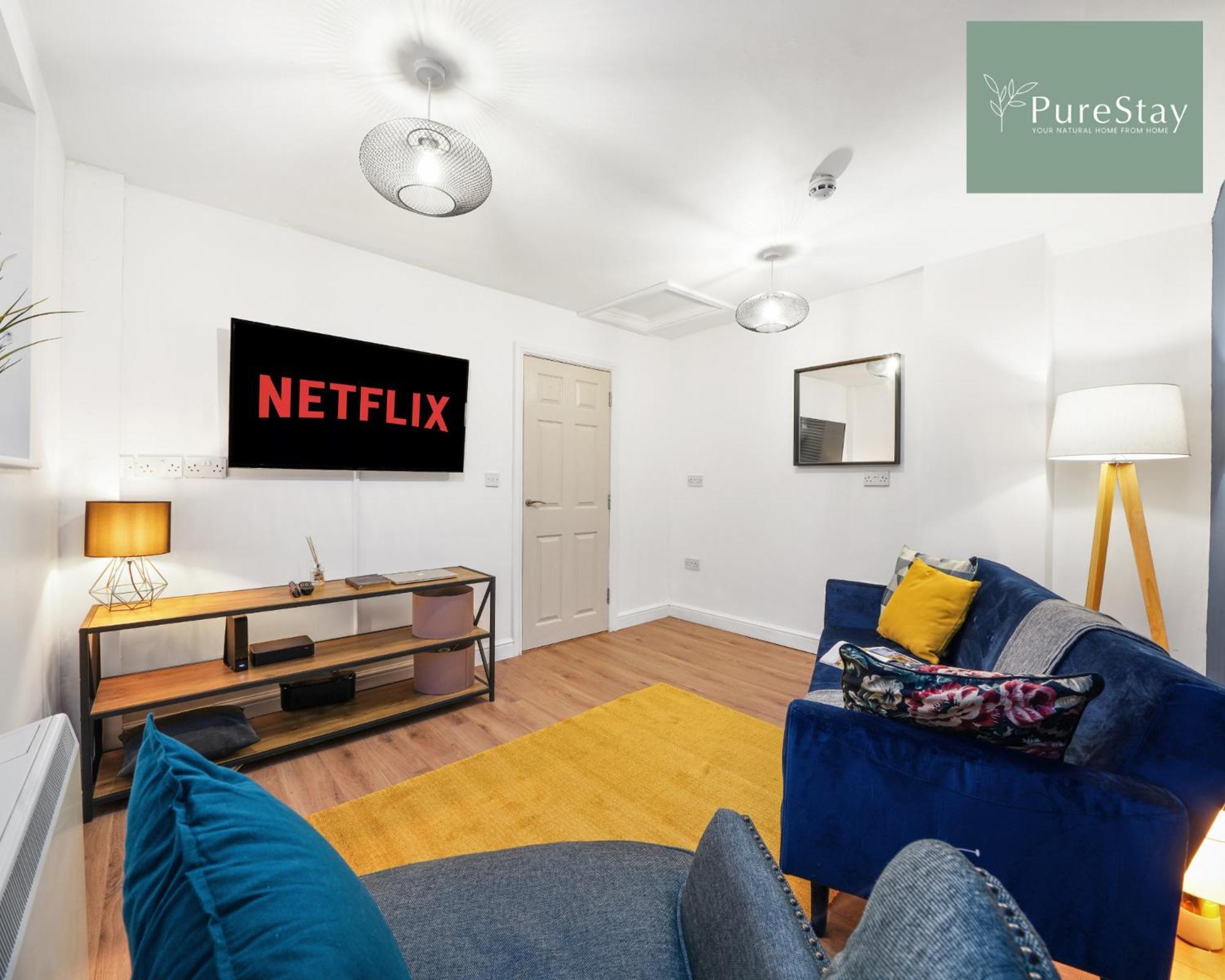 Stunning Two Bed Leamington Apartment With Free Wifi By Purestay Short Lets & Serviced Accommodation Luaran gambar