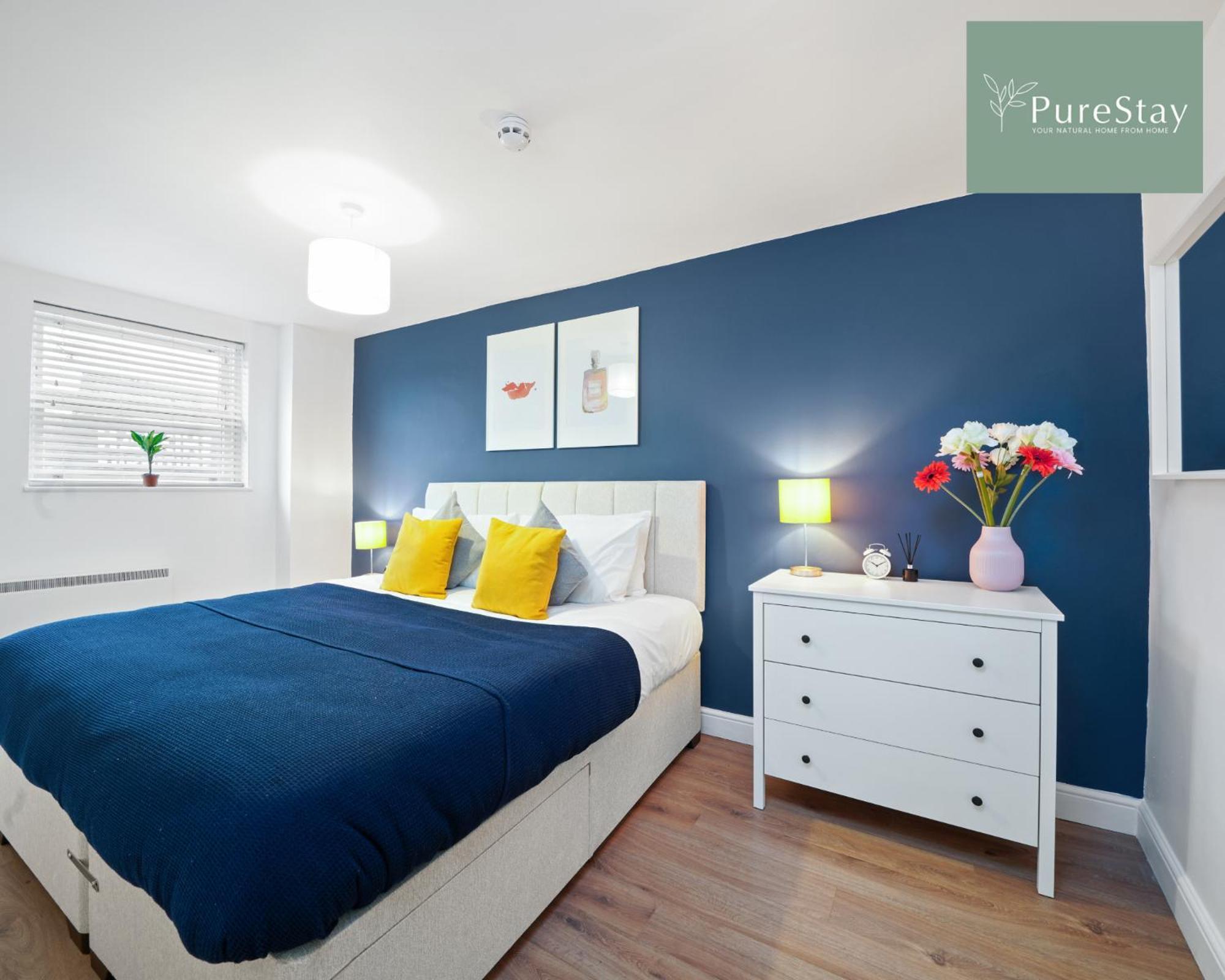 Stunning Two Bed Leamington Apartment With Free Wifi By Purestay Short Lets & Serviced Accommodation Luaran gambar