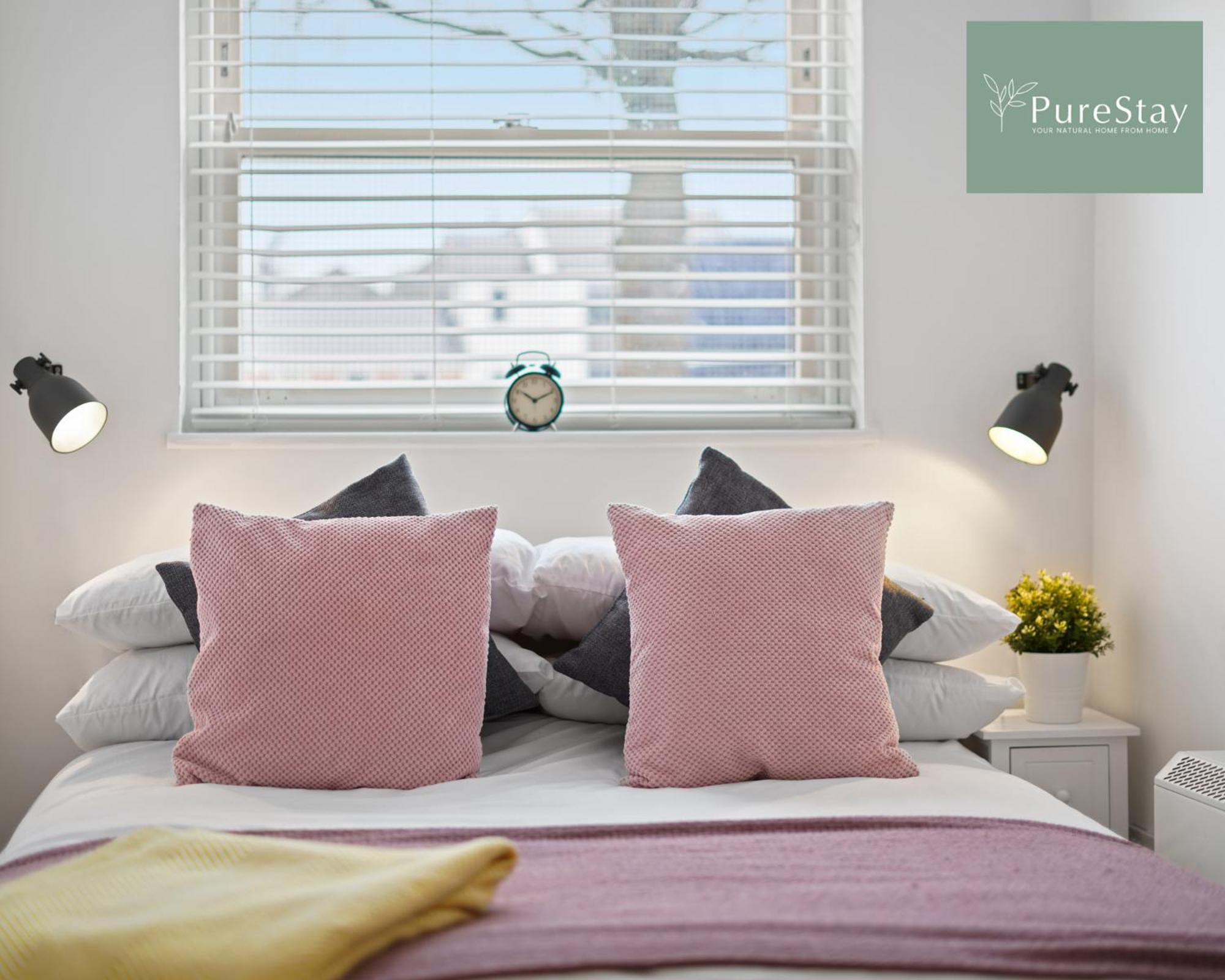 Stunning Two Bed Leamington Apartment With Free Wifi By Purestay Short Lets & Serviced Accommodation Luaran gambar