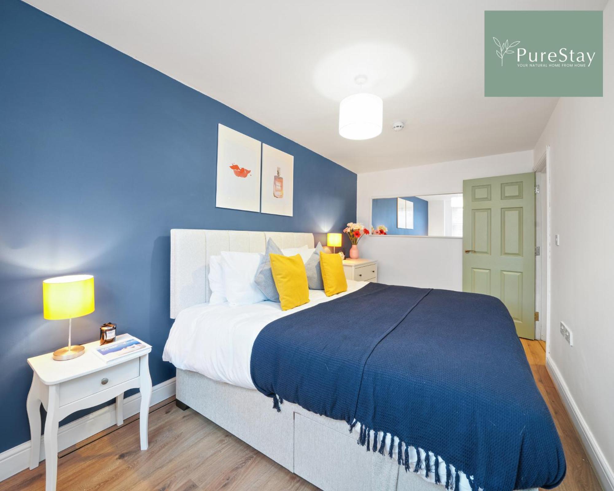 Stunning Two Bed Leamington Apartment With Free Wifi By Purestay Short Lets & Serviced Accommodation Luaran gambar
