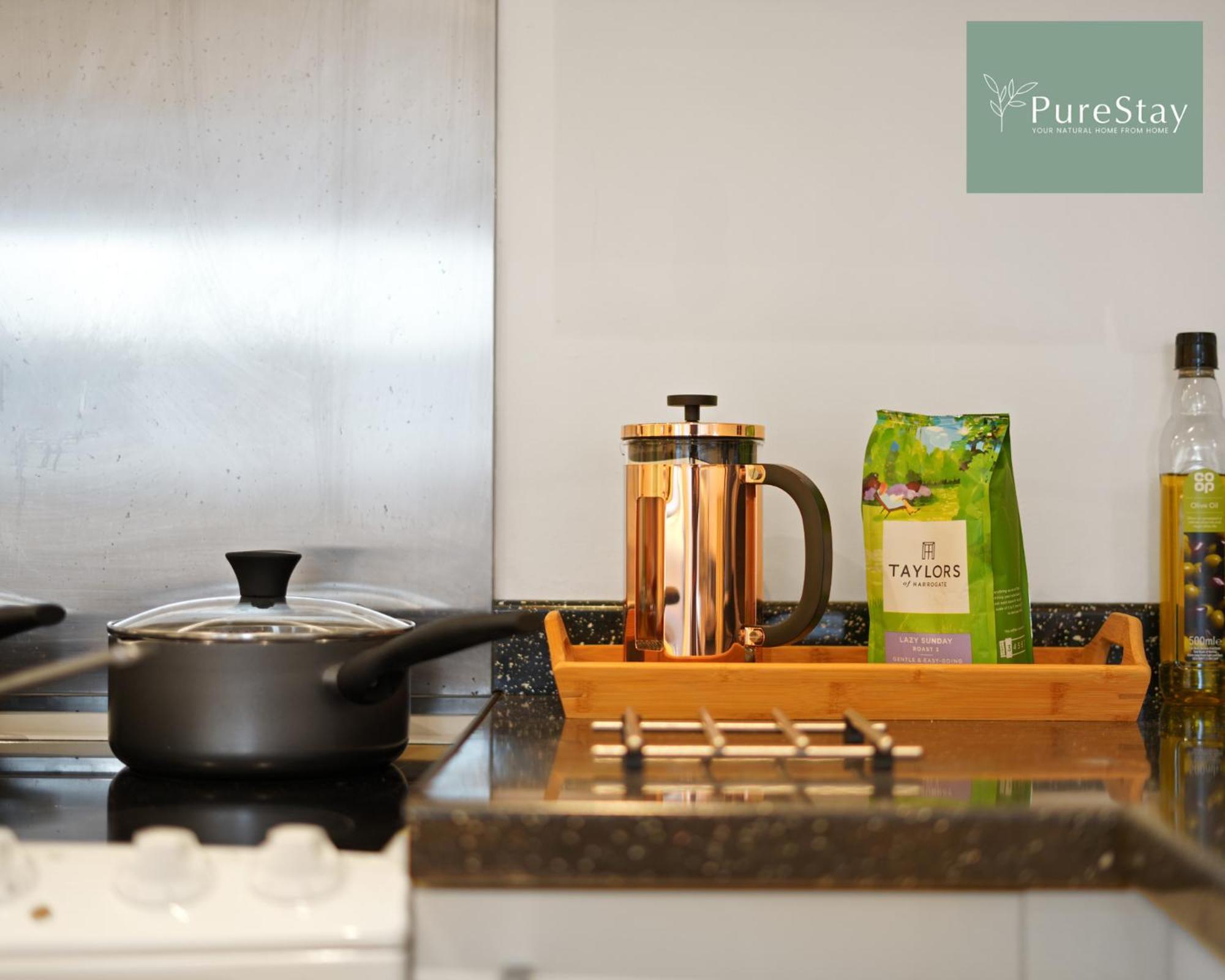 Stunning Two Bed Leamington Apartment With Free Wifi By Purestay Short Lets & Serviced Accommodation Luaran gambar
