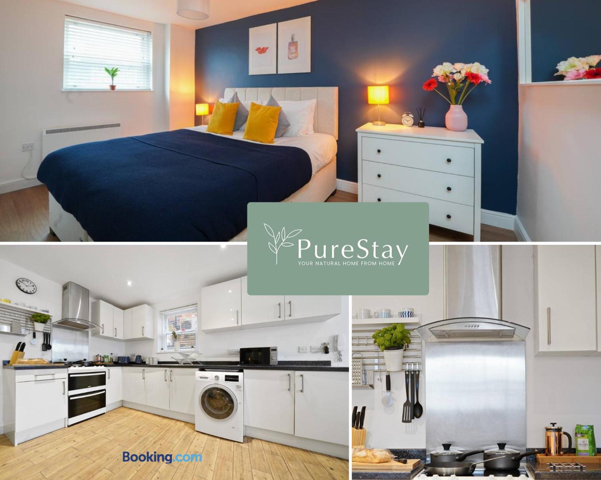 Stunning Two Bed Leamington Apartment With Free Wifi By Purestay Short Lets & Serviced Accommodation Luaran gambar